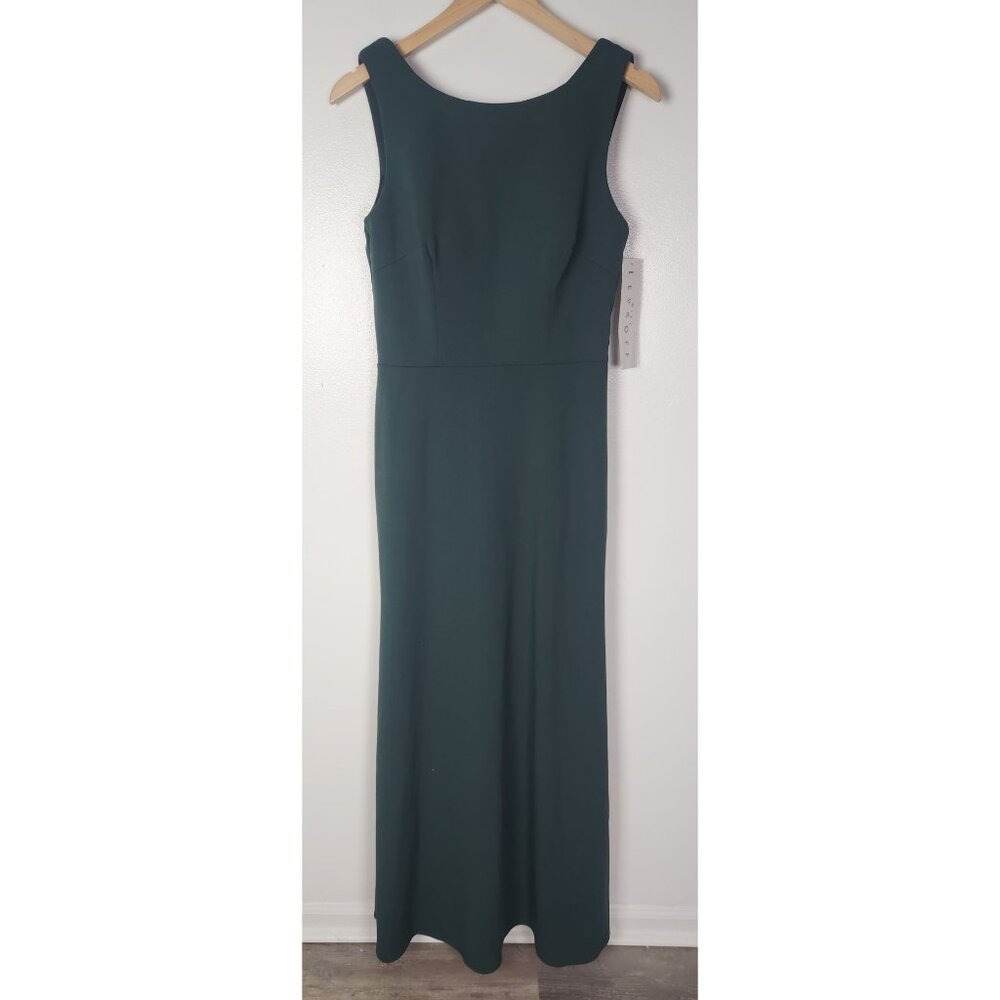 Bill Levkoff Women's Sz. 6 Bridesmaid Dress 1618 In Evergreen NWT